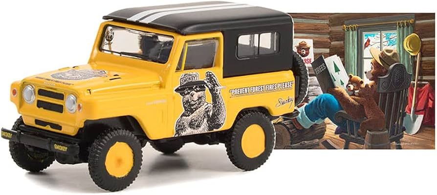 Amazon.com: Greenlight 38040-B Smokey Bear Series 2-1965 Patrol