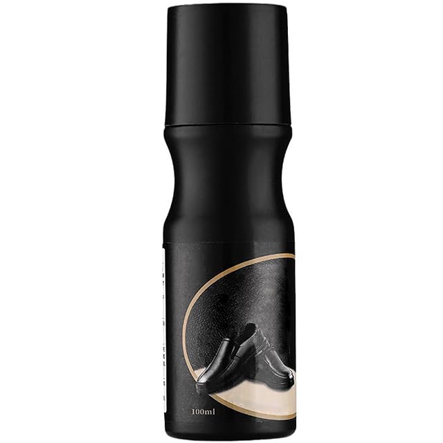 JJPJL Betun Negro Zapatos 100ml,Crema Cuero,Betún en Crema para Zapatos
