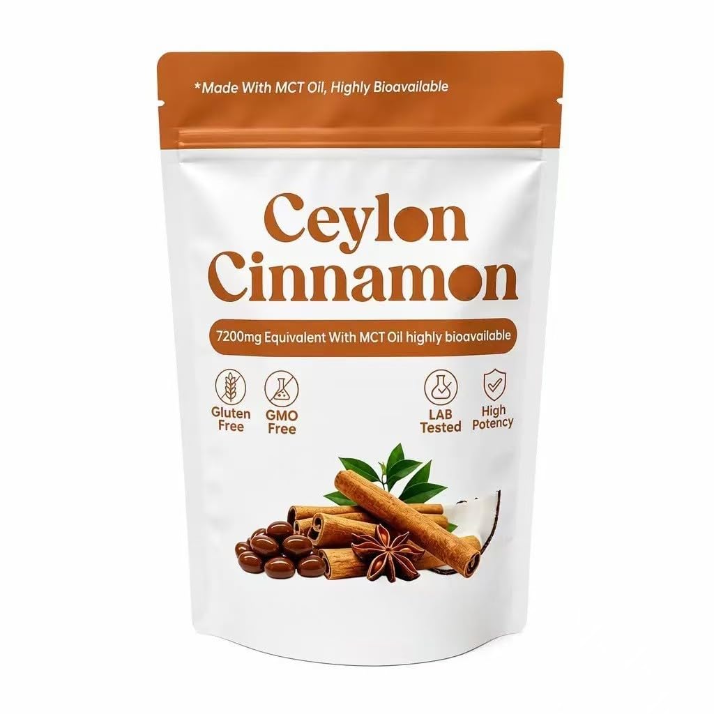 Cápsulas blandas de canela de Ceilán