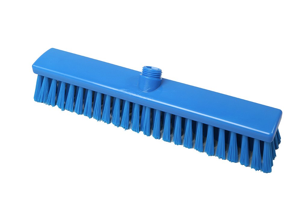 Maya Professional Tools 15009-2 szczotka do zamiatania półtwardych włókien, 400 mm x 60 mm, BlueFBK/bezpieczeństwo żywności
