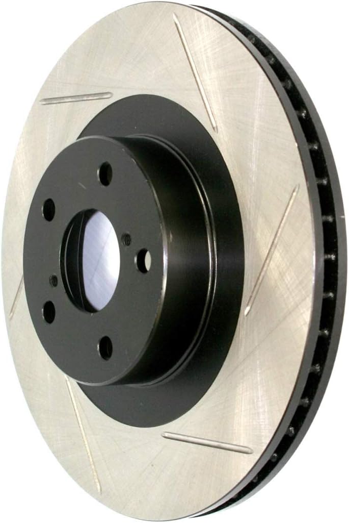 StopTech 126.40092SR Sport Slotted Brake Rotor; Front Right