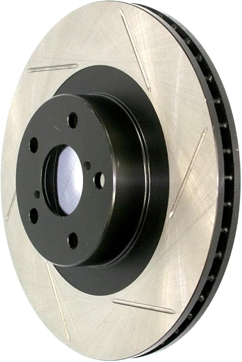 StopTech 126.40090SL Sport Front Left Slotted Disc Brake Rotor - Fits Select Acura MDX and TLX Vehicles