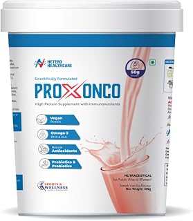 Vegan Protein Powder for Men and Women | Prebiotics and Probiotics | Omega3 | Immunity Booster with Natural Antioxidants Helps Builds Muscle Strength | Gut-Friendly & Dairy Free - 500g