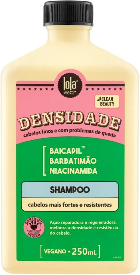 Densidade Shampoo 250ml , Lola Cosmetics