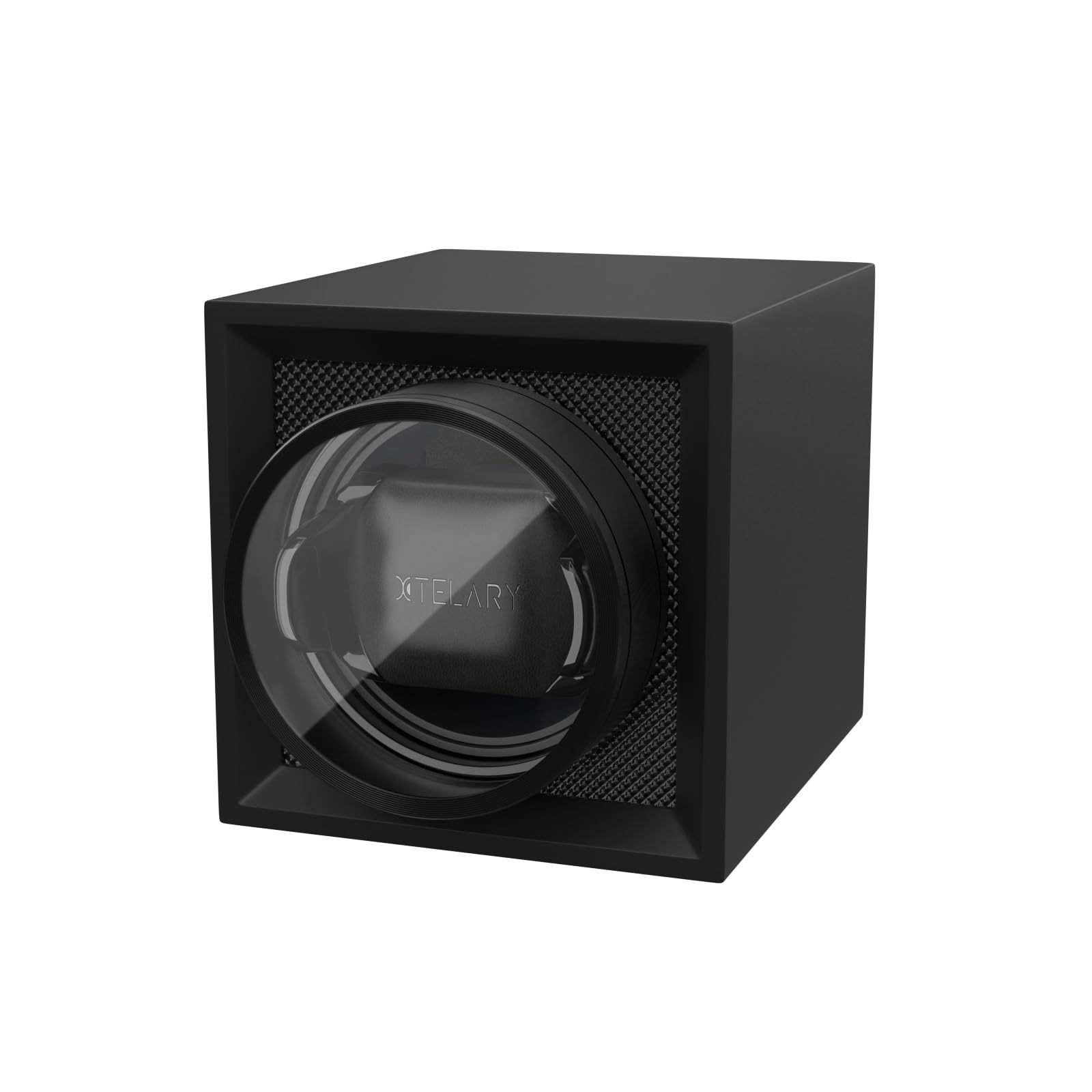 XTELARY Caja giratoria para Relojes Individuales, 1 Reloj con Motores Mabuchi, Funciona con Pilas o Fuente de alimentación para Hombres y Mujeres