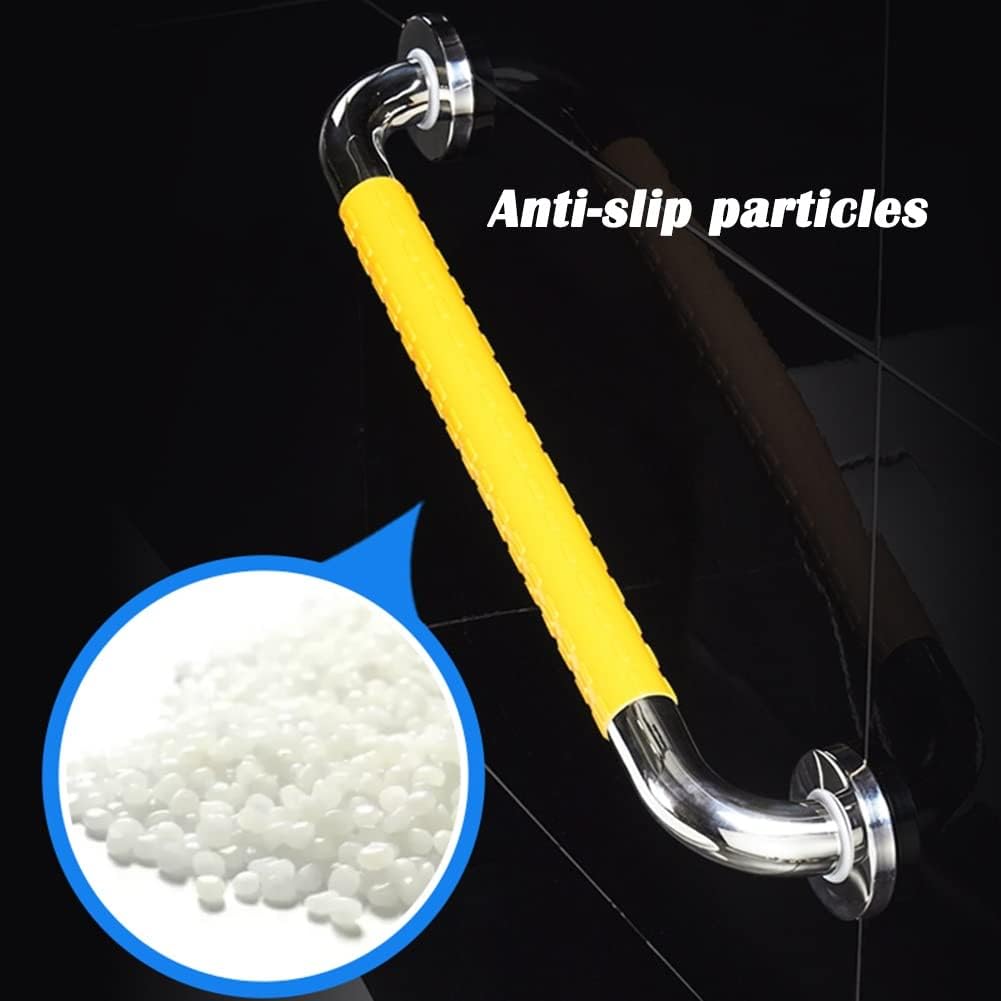 高齢者用シャワー手すり 取っ手 、ステンレス風呂 バスルームトイレ手摺、高齢妊婦用階段取っ手、浴槽壁掛け滑り止めハンドル 、ナイロン