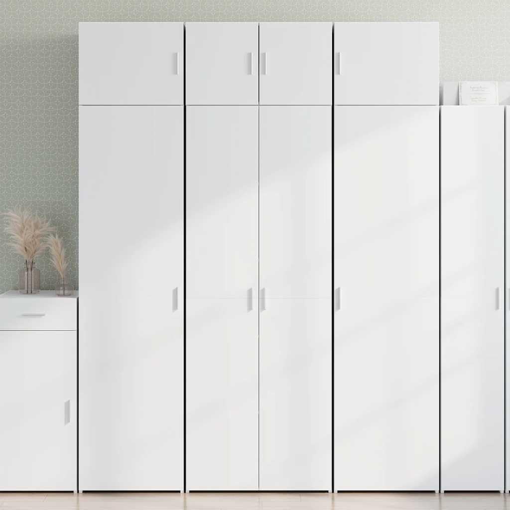 vidaXL Armario de Madera de ingeniería Blanco 70x42,5x225 cm