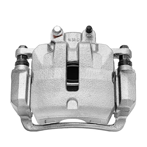 Image of Detroit Axle - 2pc Front Brake Calipers for Chevy Malibu Impala Equinox | GMC Terrain Buick LaCrosse Regal Allure Cascada ELR Disc Brake Calipers with Brackets Assembly Replacement