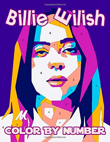 Buy Billie Eilish Color By Number: Amazing Book For Coloring Lovers