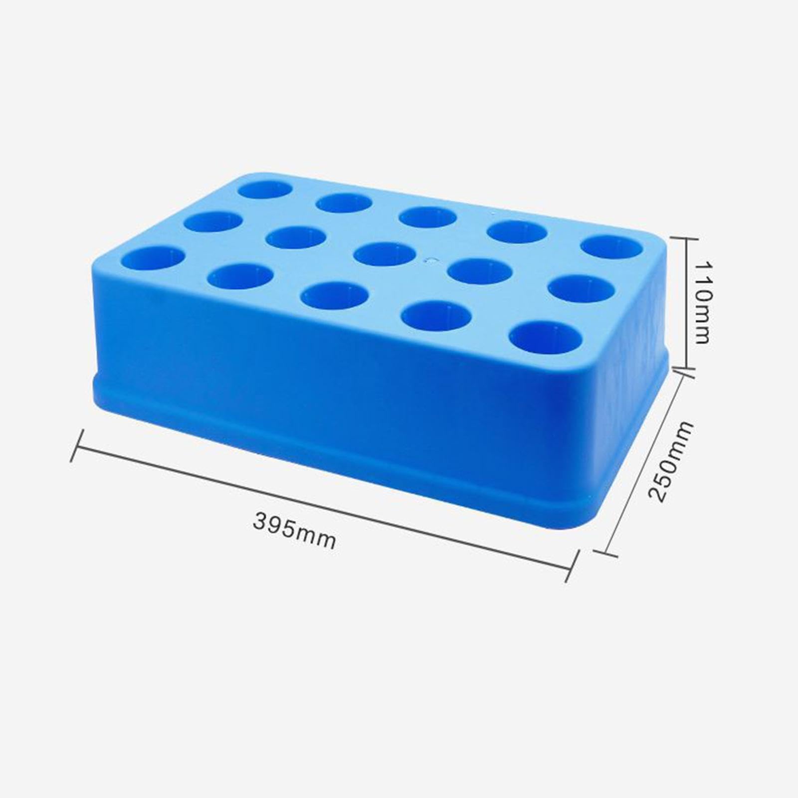 Soporte de Almacenamiento Estuche de Portaherramientas CNC Caja Grande para Recopilación Organizador de Material Sólido Adecuado para Taller Ma, para BT40 azul
