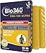 Price comparison product image Natures Aid Bio360 Pro-100 Ultra Probiotic 100 Billion Bacteria CFU  High Strength Vegan Supplement Supports Digestive Health, Immunity, Gut Flora & Energy  Gluten-Free, Non-GMO - 30 Capsules