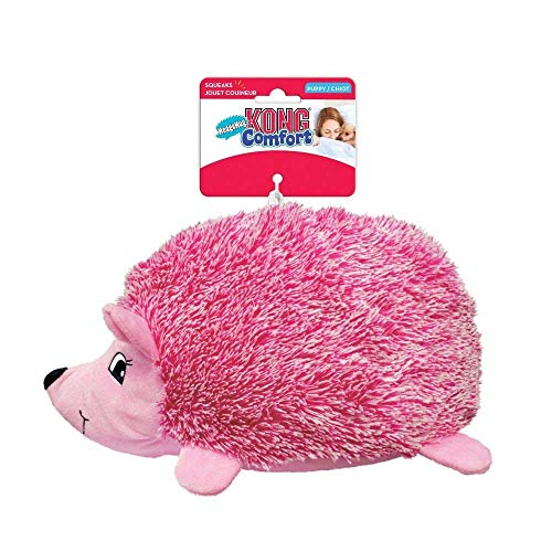 KONG Juguetes interactivos para Perros Comfort HedgeHug Puppy Assorted MD