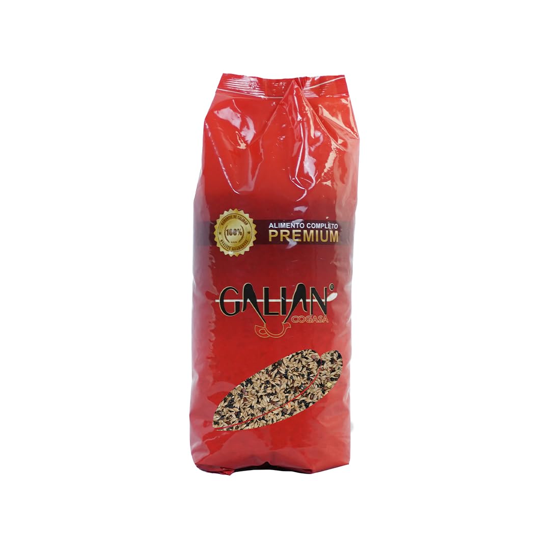 Miscela di semi senza avena 20kg per canarini 100% naturale - Arricchito con vitamine - Nutrizione completa e bilanciata - Prodotto in Spagna