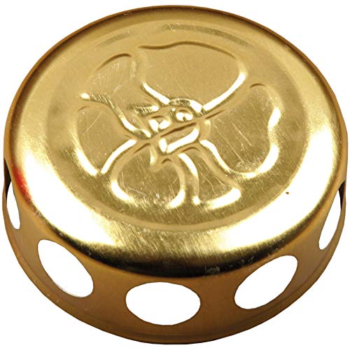 Grabkerze HS Candle 8X Grablicht aus Glas Rille, 10,5 cm