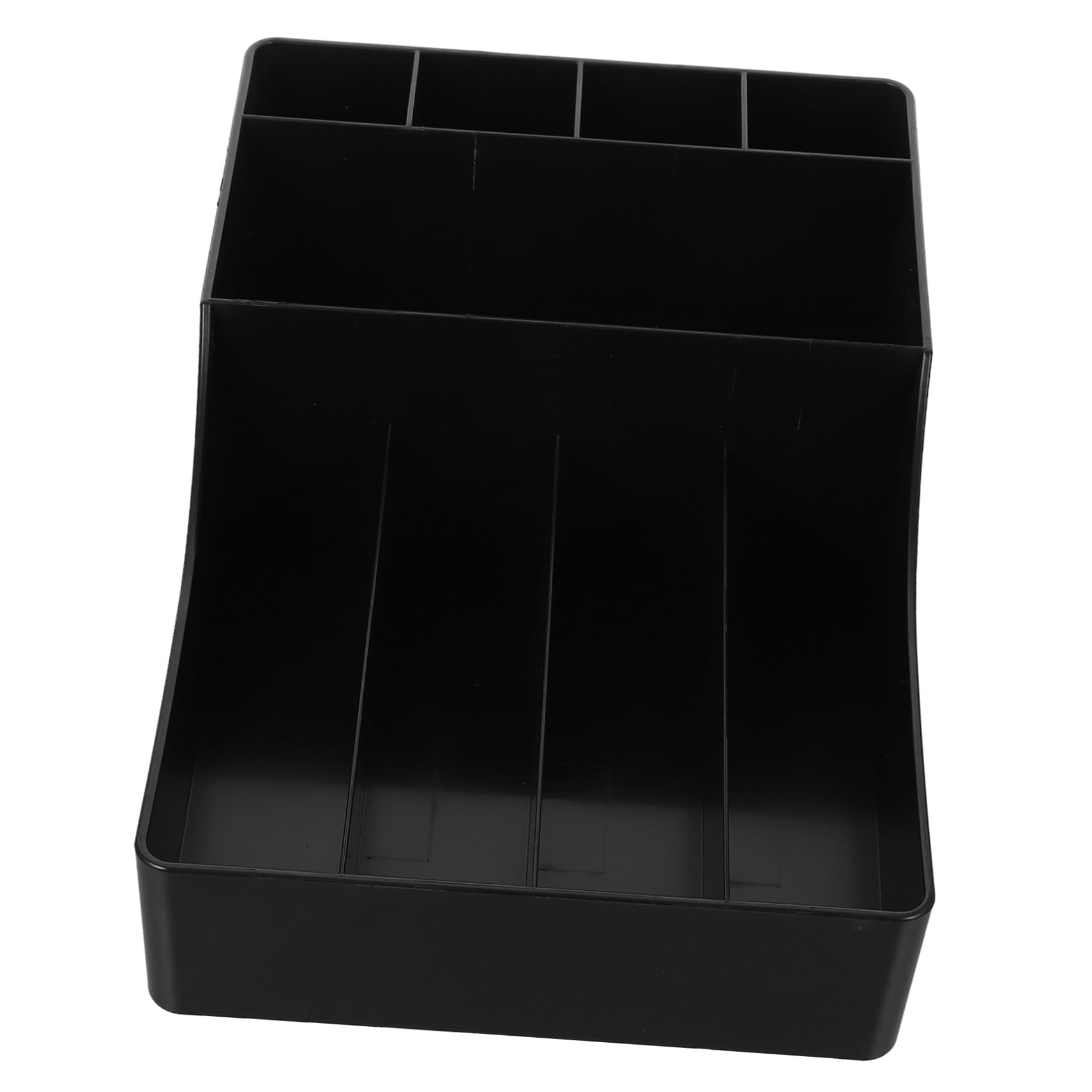 VALICLUD Kaffeebecherhalter aus Pp-material Kaffeezubehör-organizer mit Fächeraufteilung Strohhalmbox und Gewürz-organizer für Theken-dekoration Praktische Aufbewahrungsbox