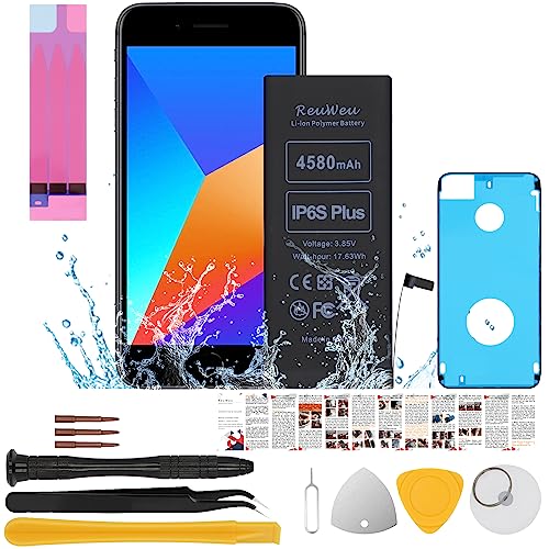 ReuWeu for iPhone 6S Plus Battery 5.5 All Carriers Upgraded Capacity with Repair Tool Kit