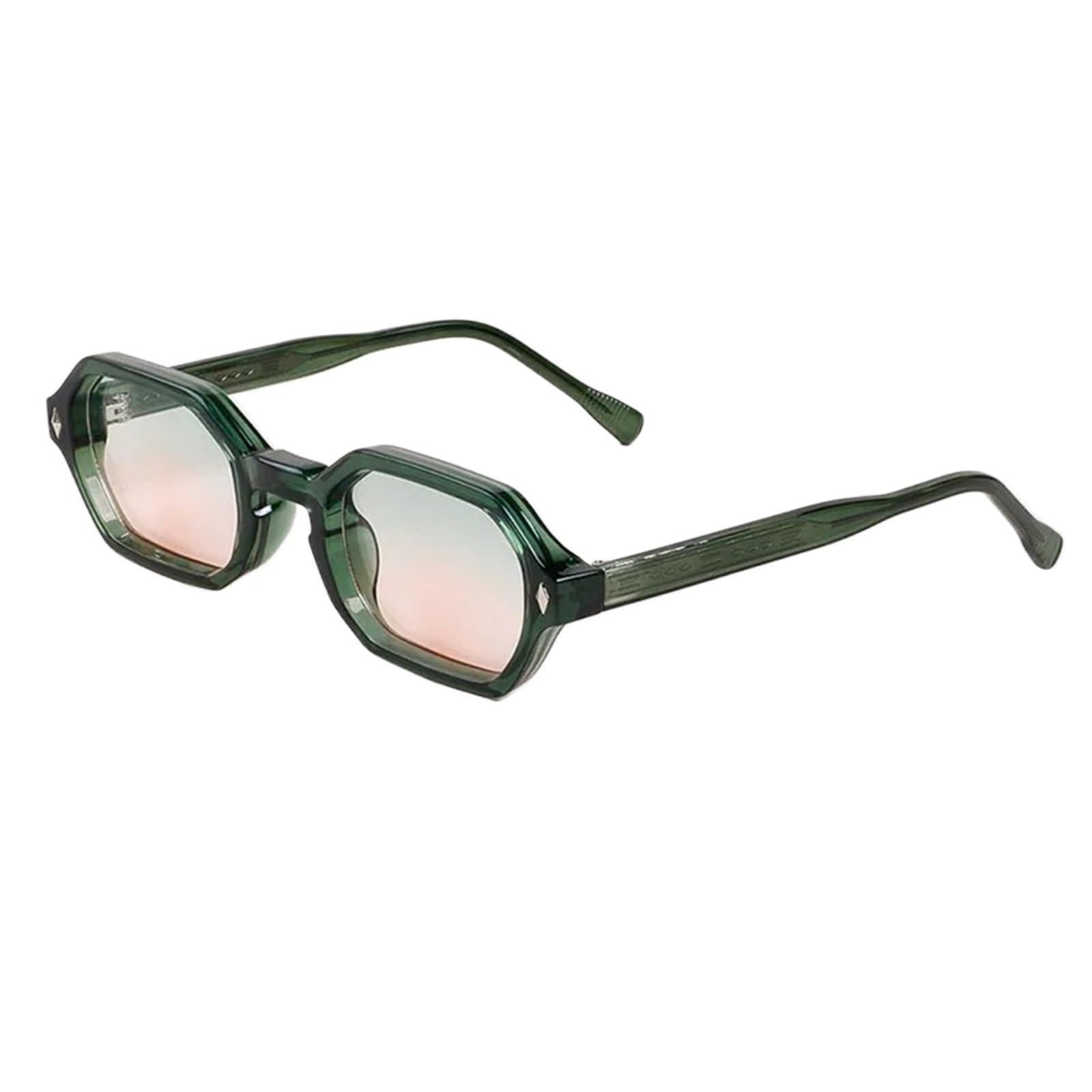 Occhiali da sole alla moda sfumati popolari viaggio for feste con montatura piccola