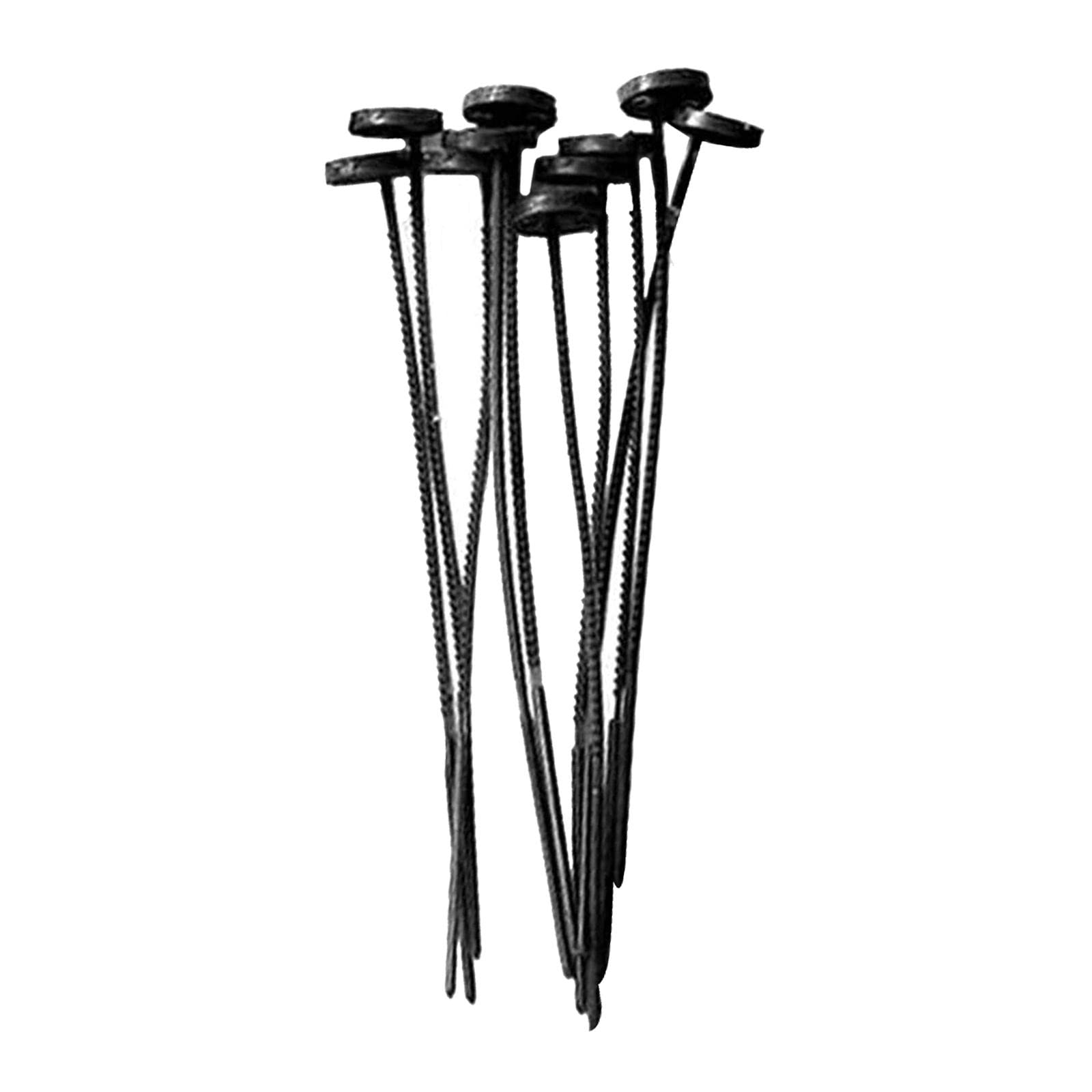 Adoorniequea Black 10/30/60 Pieces Plastic Quick Button Repair Convenient Needle Return Button Sew 10 Pieces