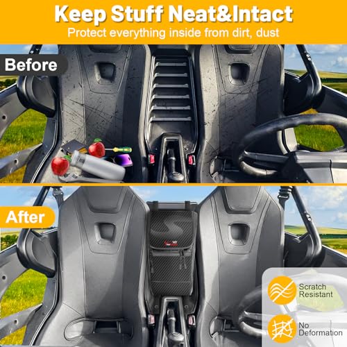 Alforja central para asiento de UTV StarknightMT Zforce 950 Sport/950 HO EX - 1680D resistente al agua, compatible con CFMOTO ZFORCE 950 (2020-2024) miniatura 6