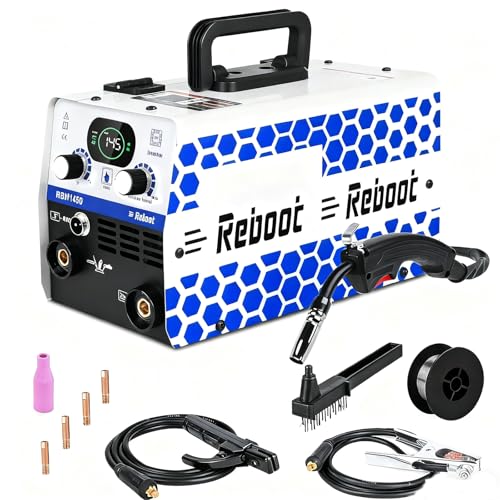 Poste a souder fil fourré sans gaz 145A 230V Synergie Des électrodes Poste à Souder 3 en 1...