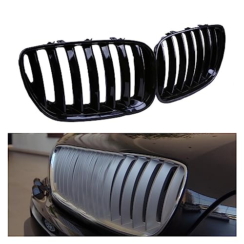 Parrilla delantera antiarañazos para coche X5 E53 2004 a 2006 5