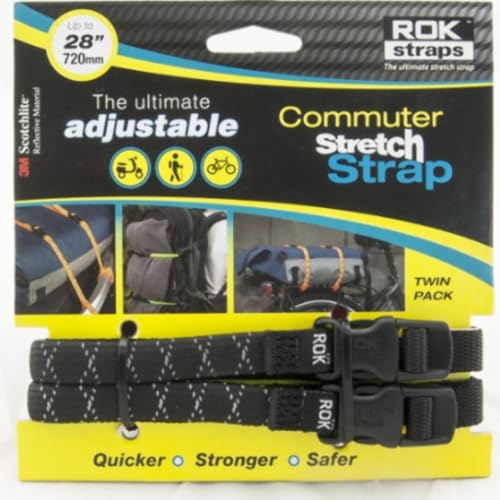 COMMUTER STRAP BLACK/REFLECTIVE 12X28X1/2