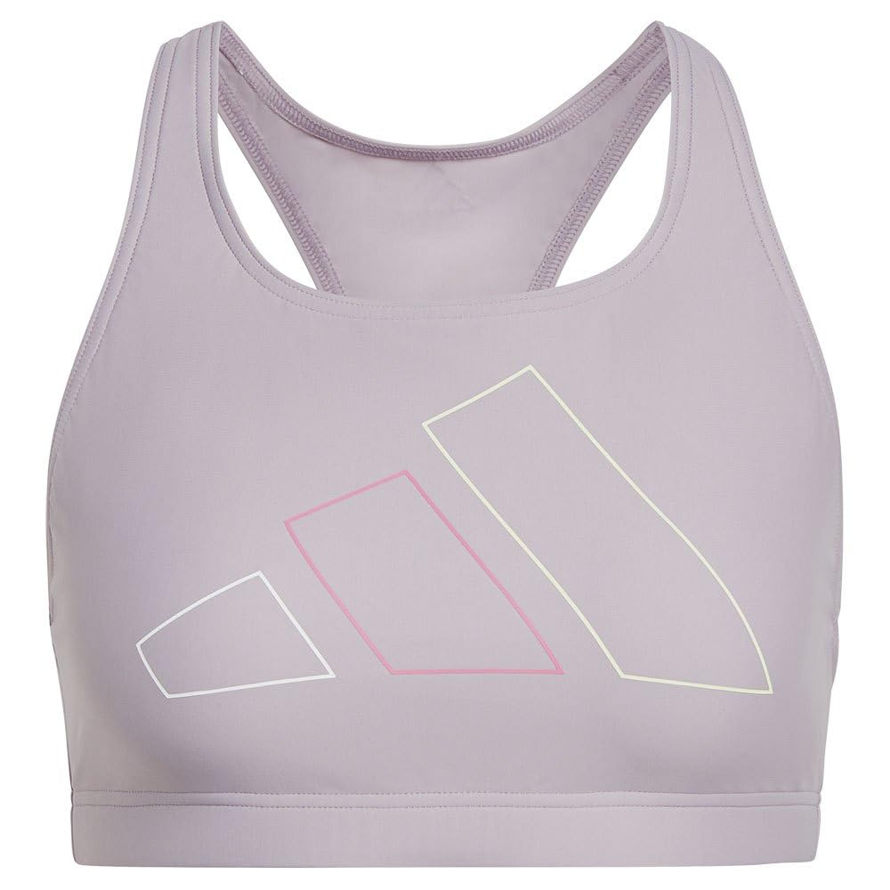 adidas Kobiety Big Bars Bikini Top, Preloved Fig, S