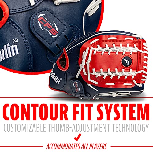 Franklin Sports Gant De Baseball + Softball – Fieldaster Idnight – Gants De Baseball Pour