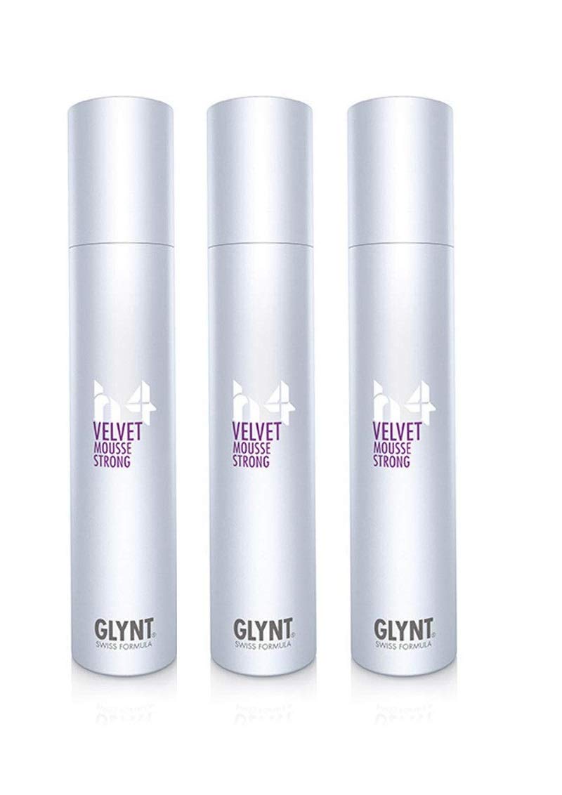 Glynt Velvet Mousse Strong 200ml (3 Stück)