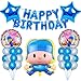 Globos de Cumpleaños Pocoyo 26pcs Pocoyo Fiesta de Cumpleaños Decoracion Globos Decoracion Globos para Fiesta Infantil Globos de Aluminio Pancarta