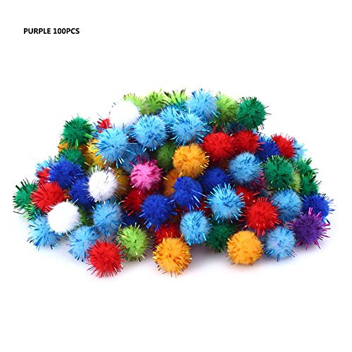 juego de bolitas peludas de colores