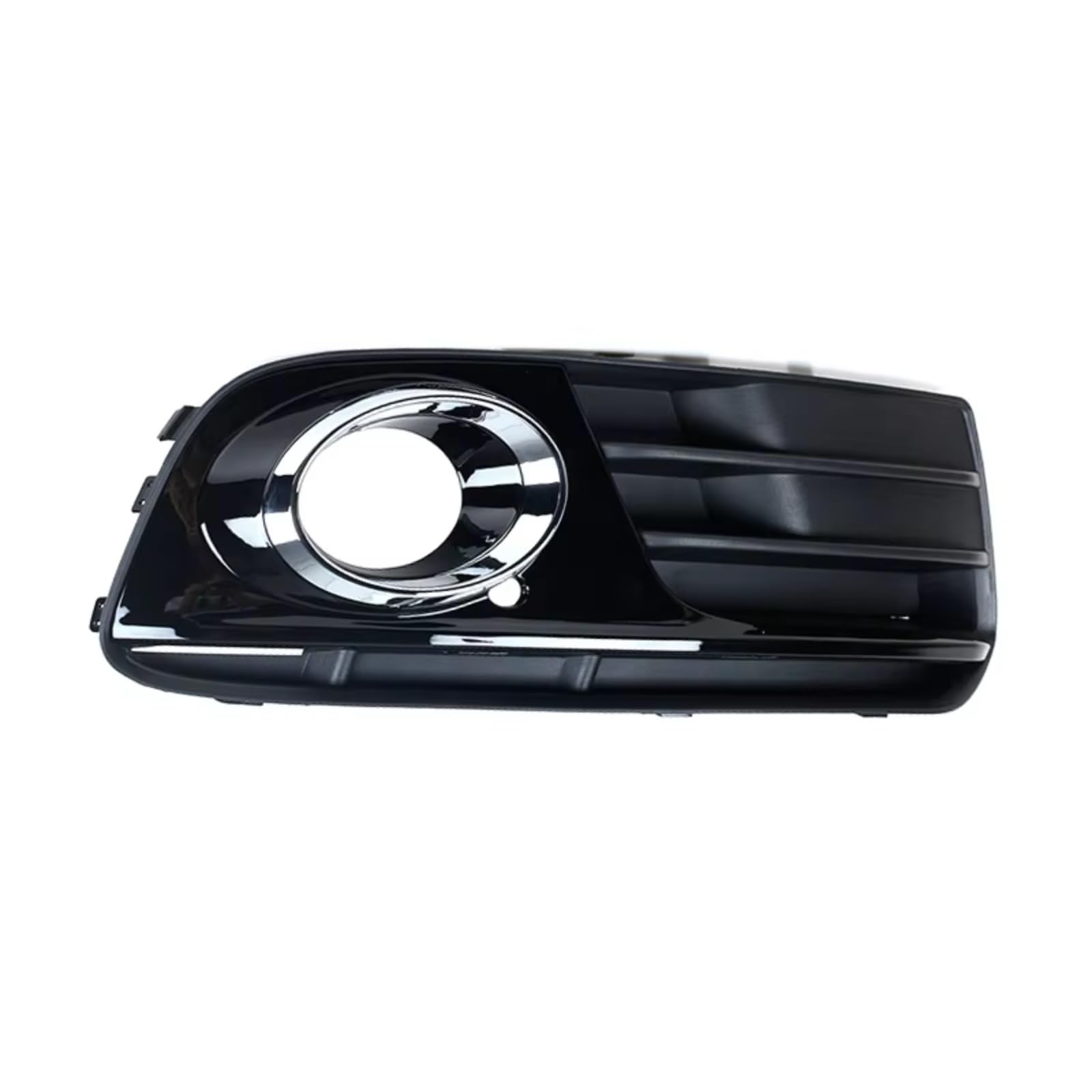 Juego de rejillas de parachoques delantero compatible con Q5 2013-2016, cubiertas de marco de luz 8