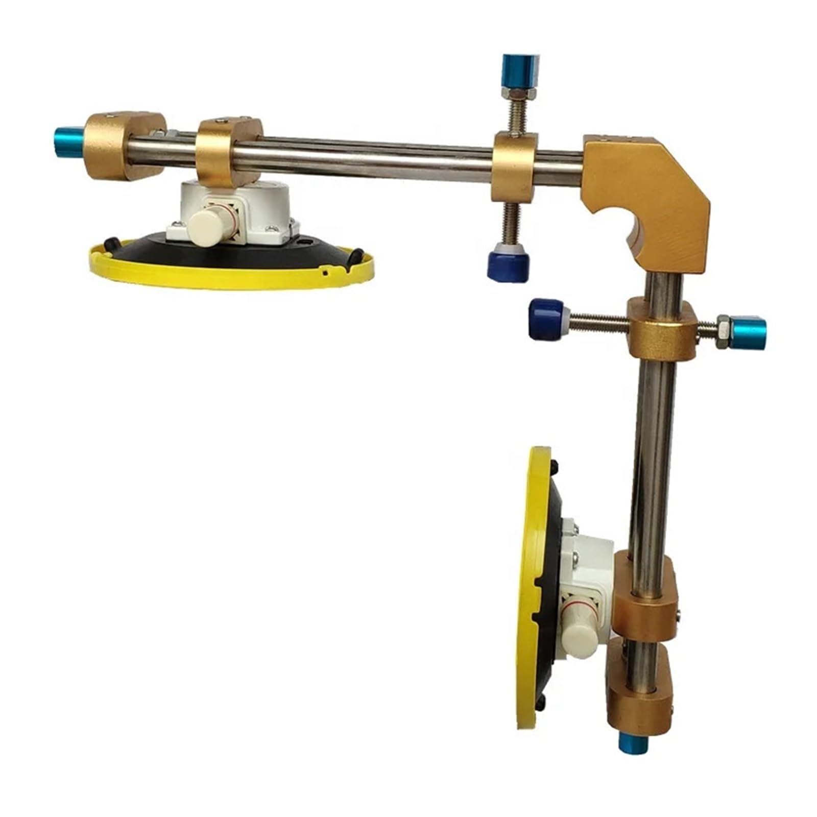 Colocador de costura de piedra profesional de 90 grados: calidad duradera, fácil ajuste, barra de acero inoxidable, ventosas de 150 mm