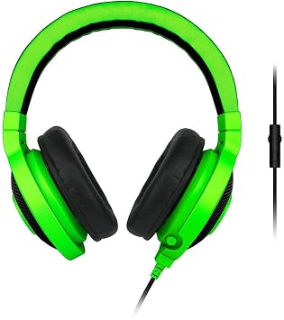 Razer RZ04-01380200-R3U1 Kraken Pro Analog Gaming Headset for PC, Xbox One and PlayStation 4, Green