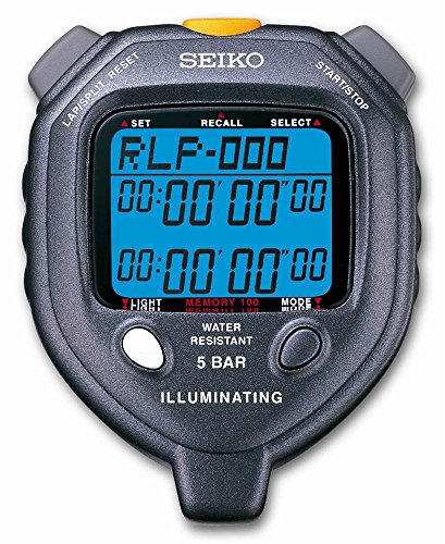 Ultrak Seiko 100 Lap Memory Timer with LED Light -  S058