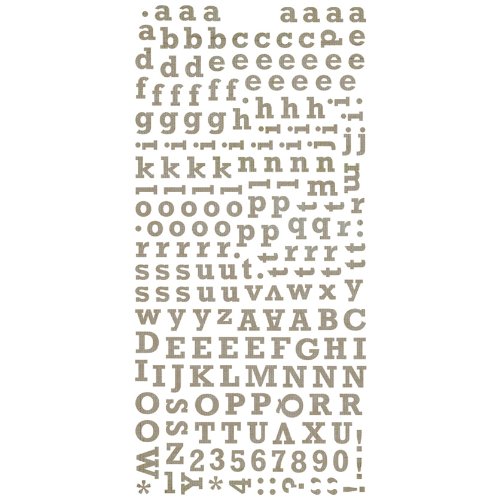 BasicGrey Pyrus Stickers, Micro Monograms