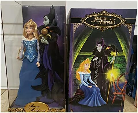 Fairytale Designer Aurora and Maleficent Doll Set - Limited Edition