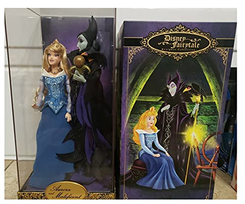 Fairytale Designer Aurora And Maleficent Doll Set - Limited Edition #TOP3