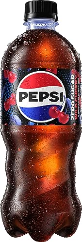 Image of Pepsi Wild Cherry Zero Sugar, 20 Fl Oz Bottle