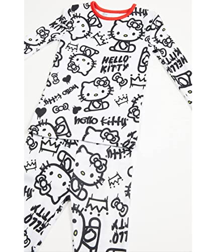 Komar Kids Girl's Hello Kitty Four-Piece Cotton Set (Little Kids/Big Kids) Red 4 Little Kids2