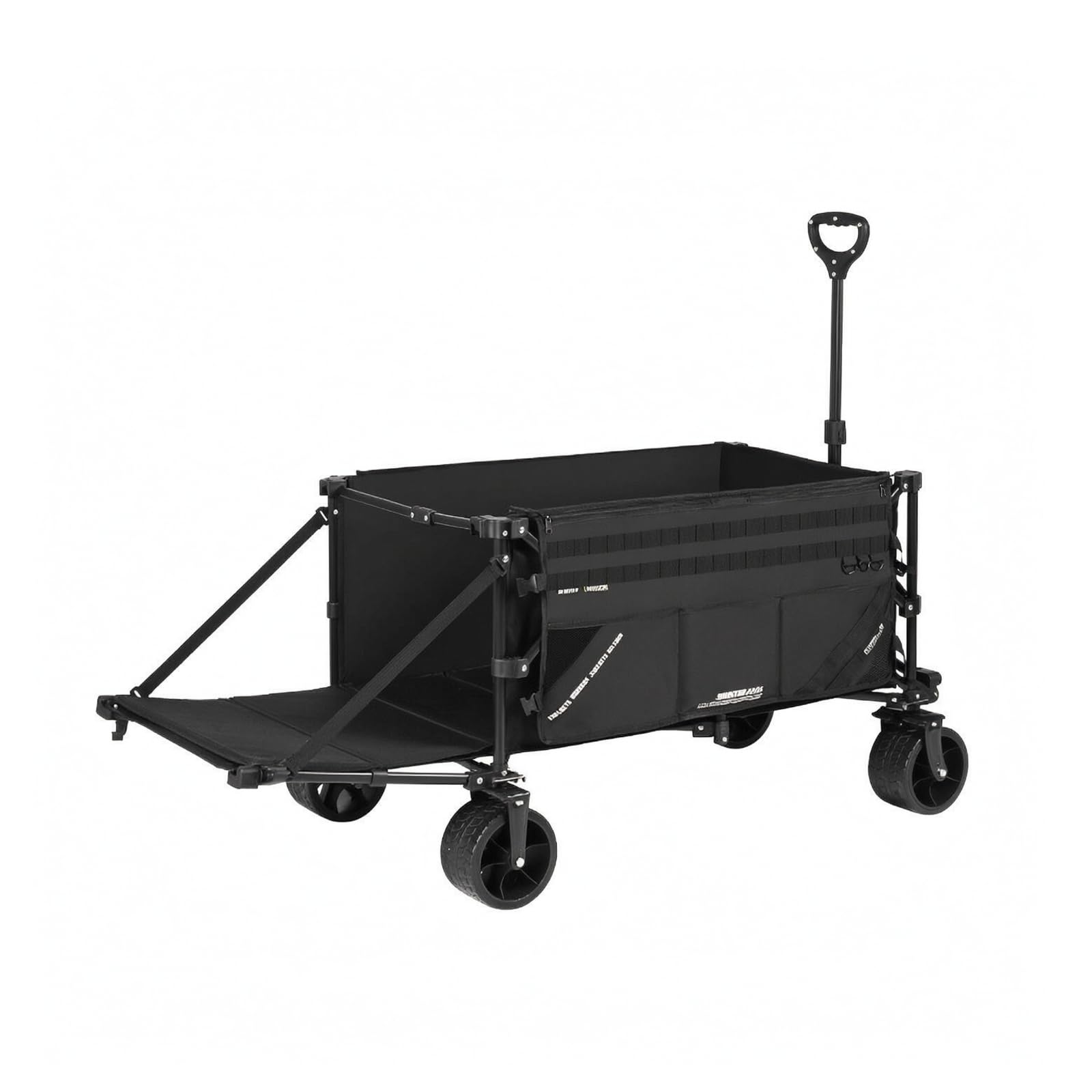 Carga Plegable con Ruedas Terreno y Mango Ergonómico para Mover Cajas y Jardinería