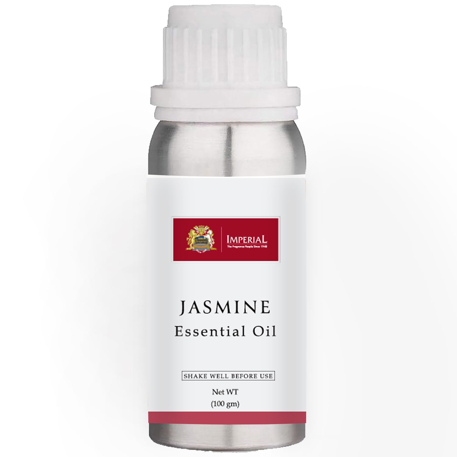 Imperial 100% Natural and Pure Therapeutic Grade Jasmine Essential Oil for Hair & Skin Care, Mosquito Repellent, Refreshing Aromatherapy, 100ml