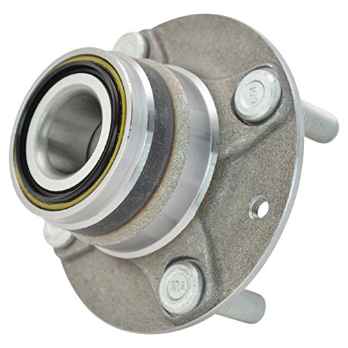 Image of TRQ Front Left and Right Wheel Bearing and Hub Assembly Set 2 Piece for 1990 Mazda Miata 1991-1997 Miata Without ABS 1999-2005 Without ABS