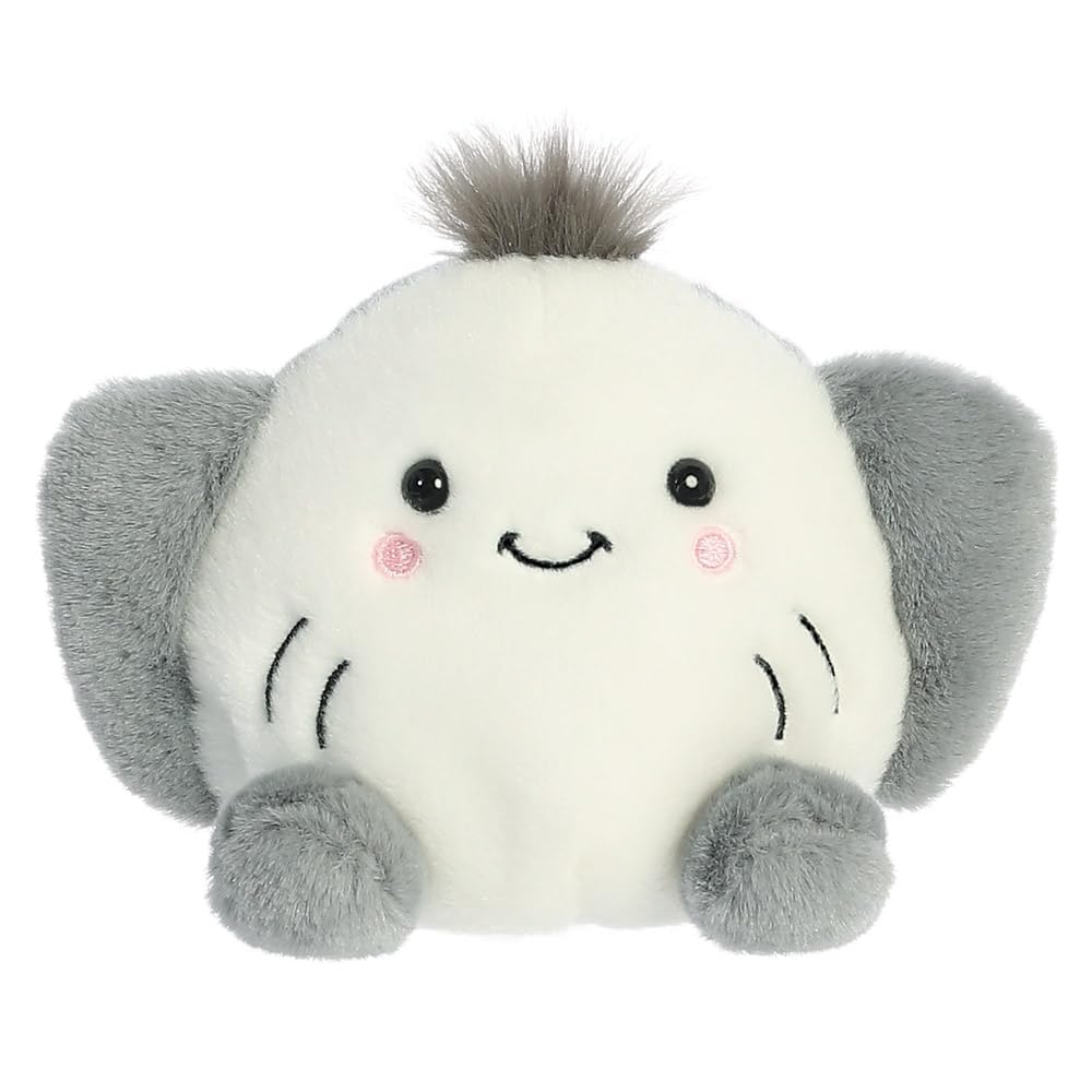 Aurora, 33723, Palm Pals Flapjack Stingray 5In, Soft Toy, Grey & White