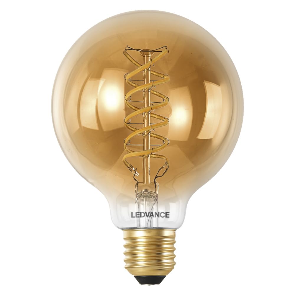 SPL | LED lamp | Grote fitting E27 | Edison lamp | Goud | 64mm | 3,5W