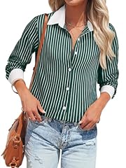 Dark Green Striped