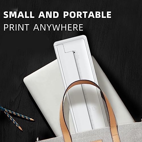 Image of Portable Rechargeable Inkless A4 Thermal Printer, Easy to Use, Large Capacity with Wide Compatibility