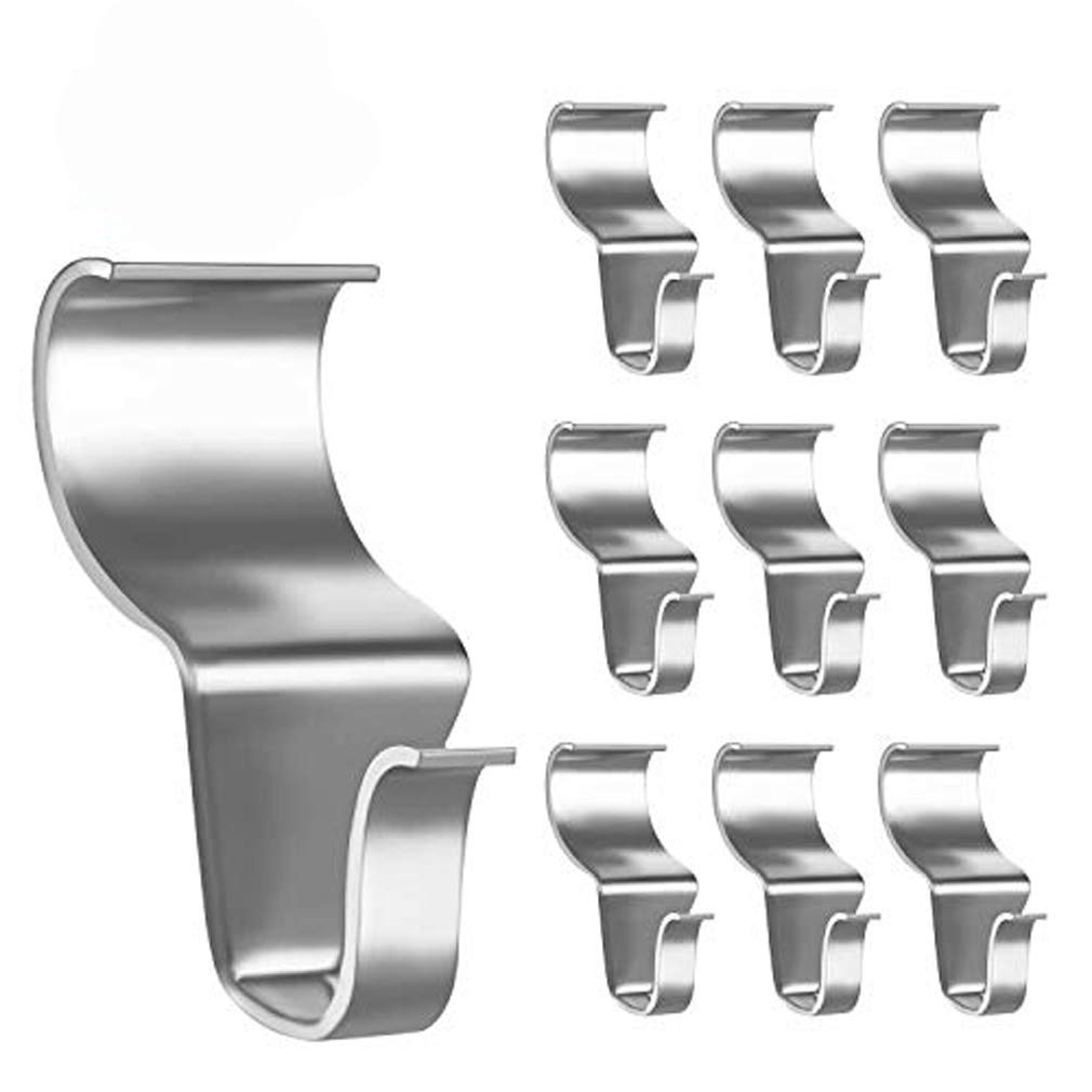 Bеѕt Dеаl Chеар 🛒 AIIGOU Vinyl Siding Hooks Hanger, Heavy Duty No-Hole Needed Hooks for Hanging Stainless Siding Clips 10 Pack