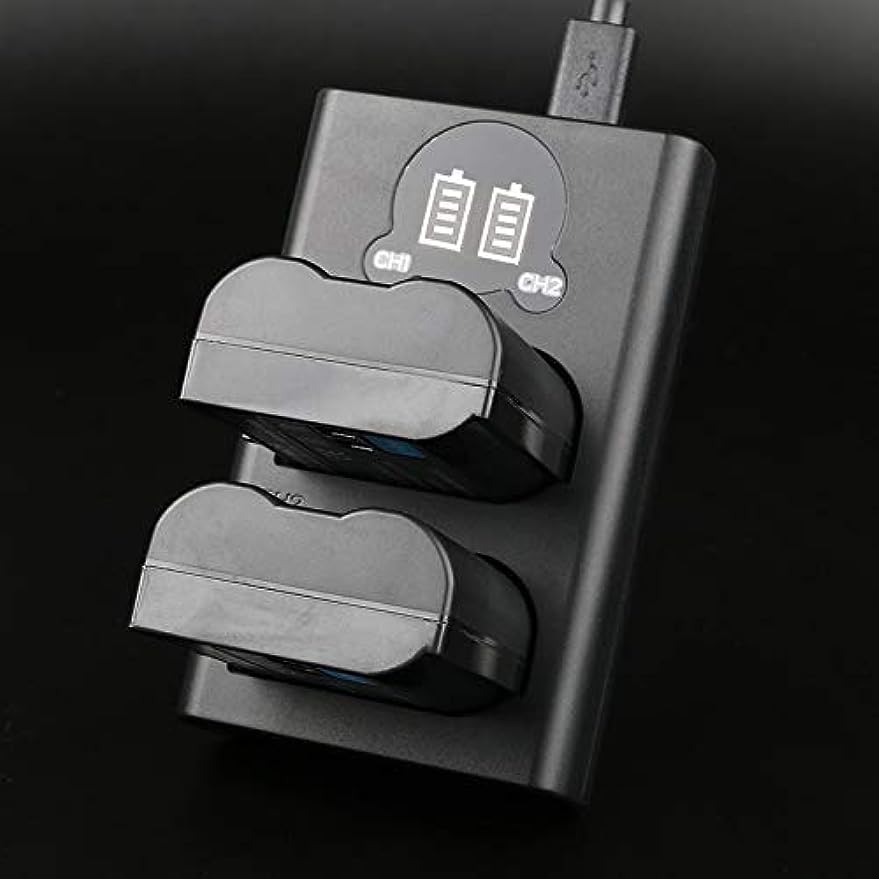 Miniatura 3 de Batería EN-EL15 carga de doble ranura para Nikon cargador MH-25, Z5, Z6, Z6II, Z7, Z7II, D780, D850, D7500, D500, D600, D610, D750, D800, D800E,