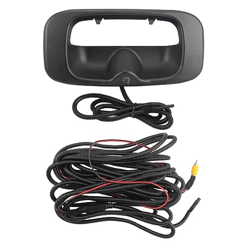 Image of AUTOKAY Tailgate Handle Backup Camera with Wire Fits for Chevy Silverado GMC Sierra 1999-2007
